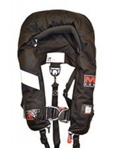 PFD:MSEA HELMSMAN 180N AUTO/MAN BLK/SLVR